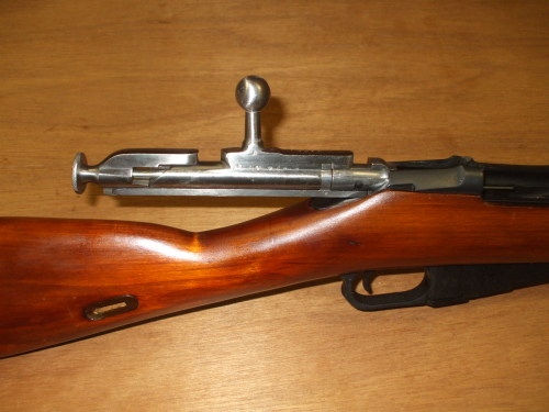 Pull the trigger and remove the bolt.
