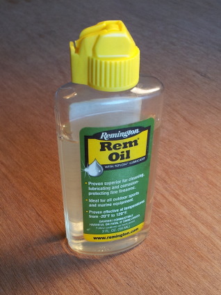 'Rem Oil', Remington's oil with teflon.