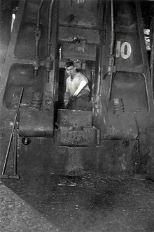 Forging M1 Garand receivers at Springfield Armory.