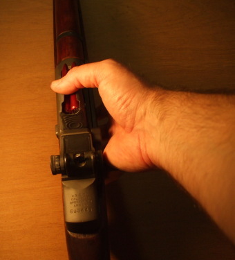 Protect your thumb.