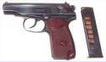 Makarov pistol, Tokarev pistol.