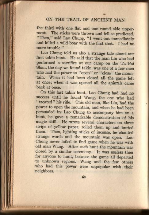 Page 60 of 'On The Trail Of Ancient Man: A Narrative of the Field Work of the Central Asiatic Expeditions.'