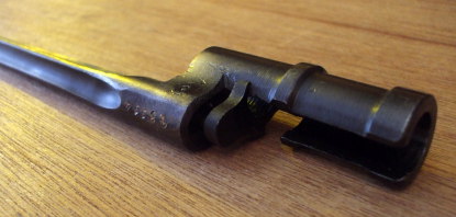 Bayonet of a Mosin-Nagant rifle.